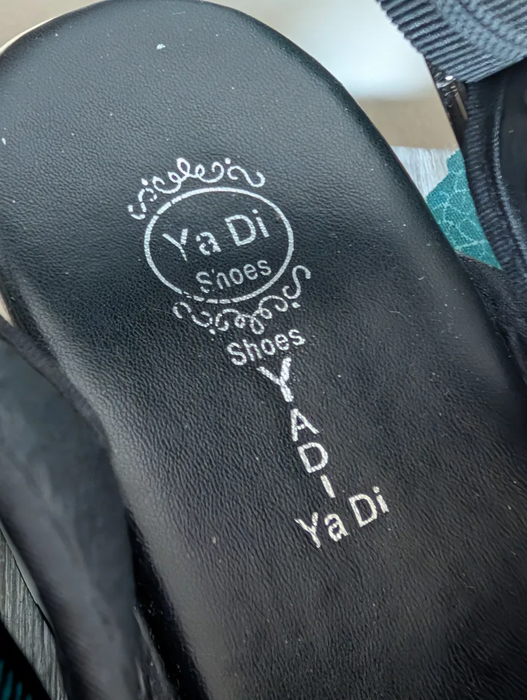 Ya Di teal platform sandals - Size 37 image indicator(4)