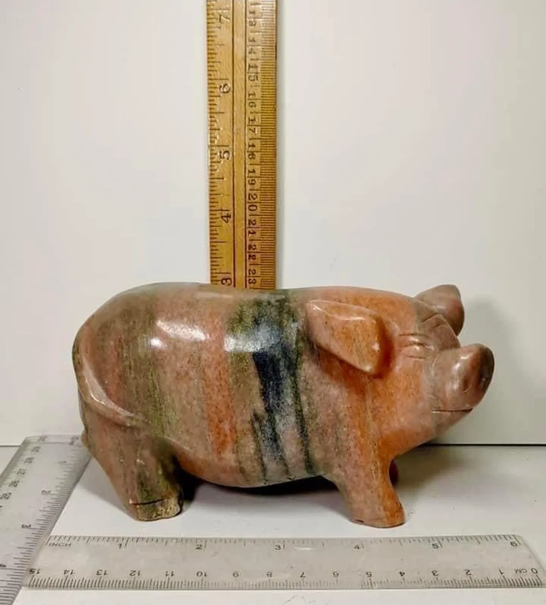 Crystal Sunstone Pigs  - 2 lbs 8.5 oz image indicator(4)