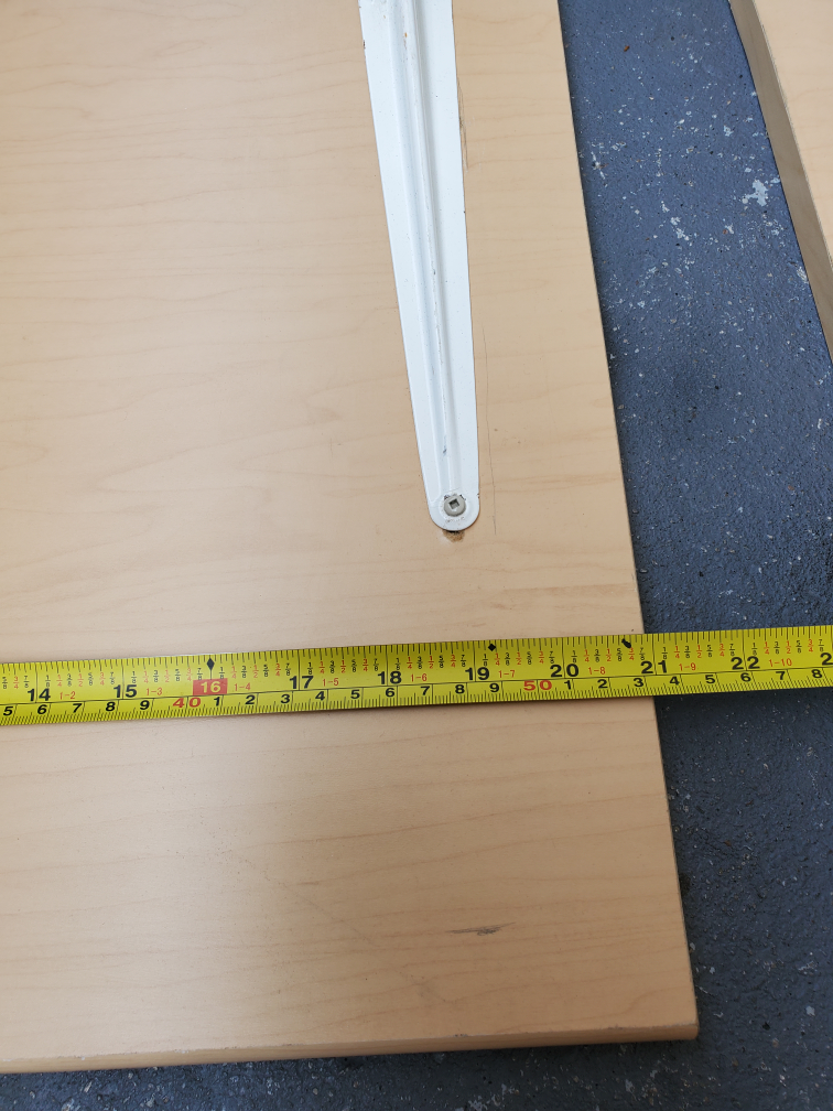 Two Wood Shelves with Brackets - 21x10 inches - photo 3