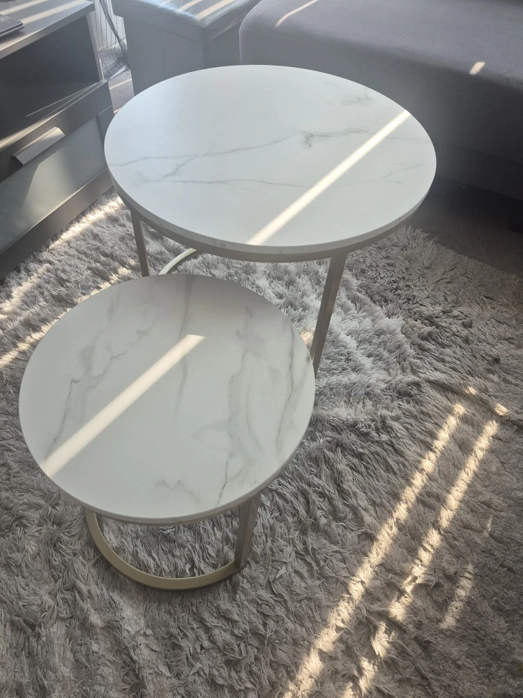 Nest of Tables - Marble Look - photo 2