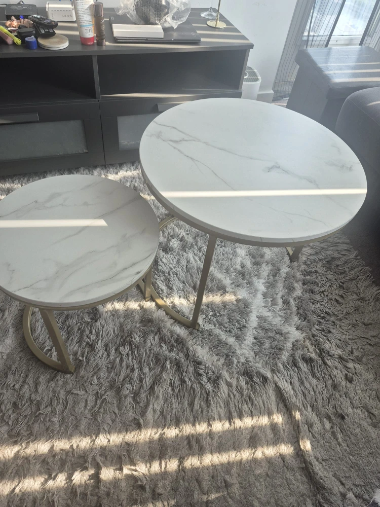 Nest of Tables - Marble Look - photo 3