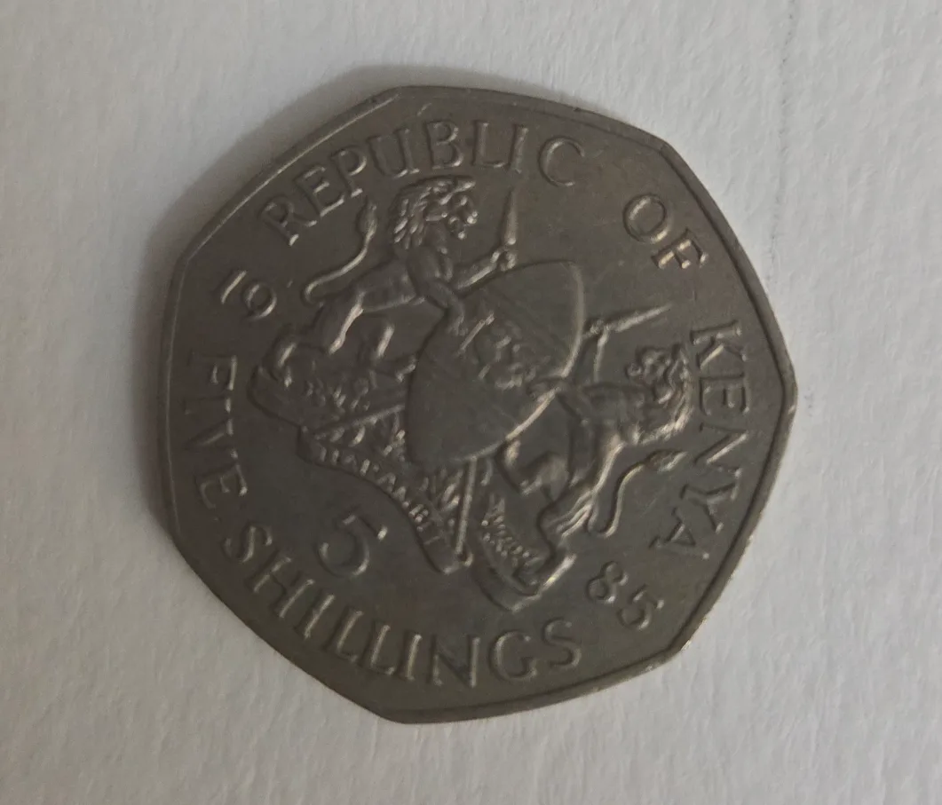 1980's Kenyan Shillings Coins image indicator(3)
