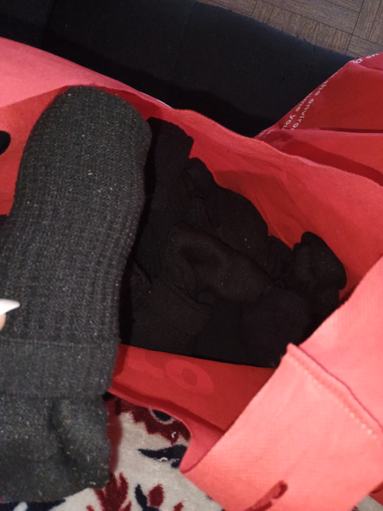 man's tube socks