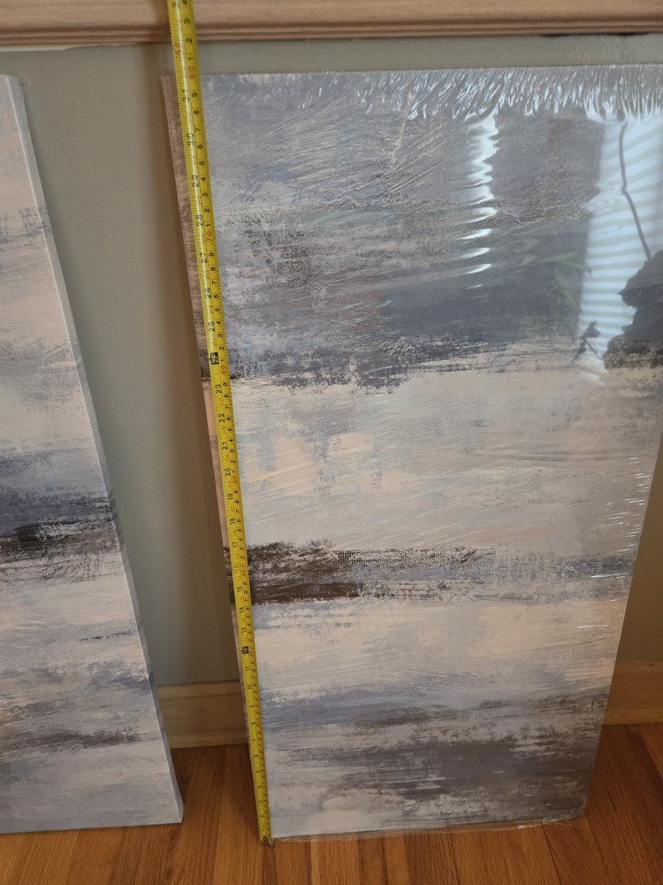 3-Piece Abstract Canvas Wall Art Set - photo 4