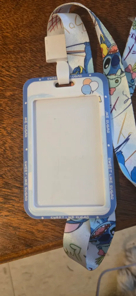 Disney Stitch Lanyard & ID Holder image indicator(2)