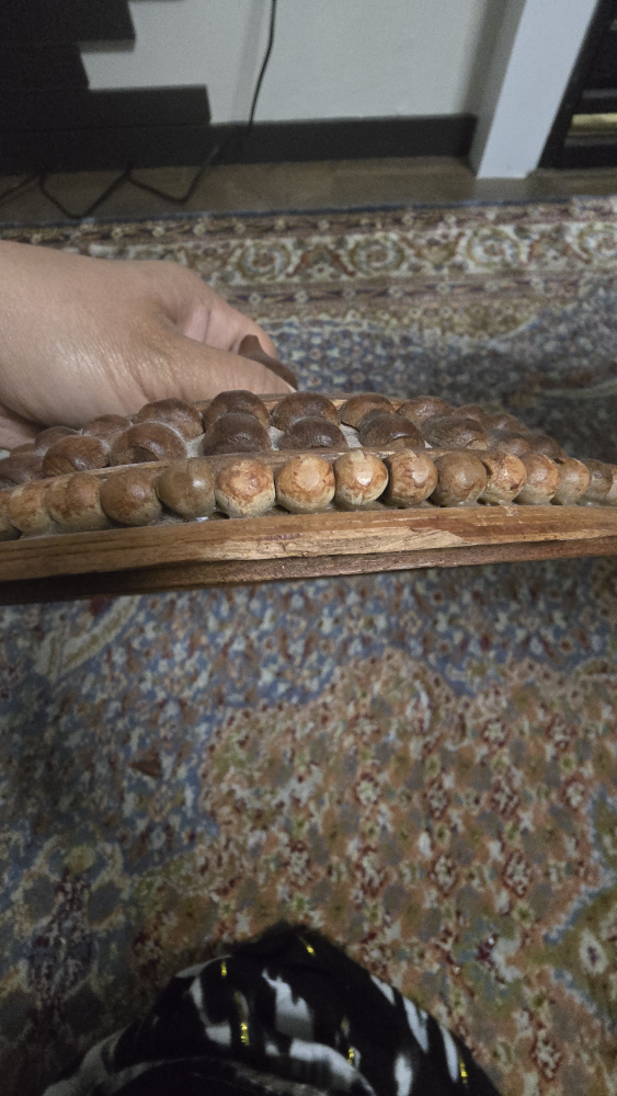 Hand Carved Wooden Table - photo 4