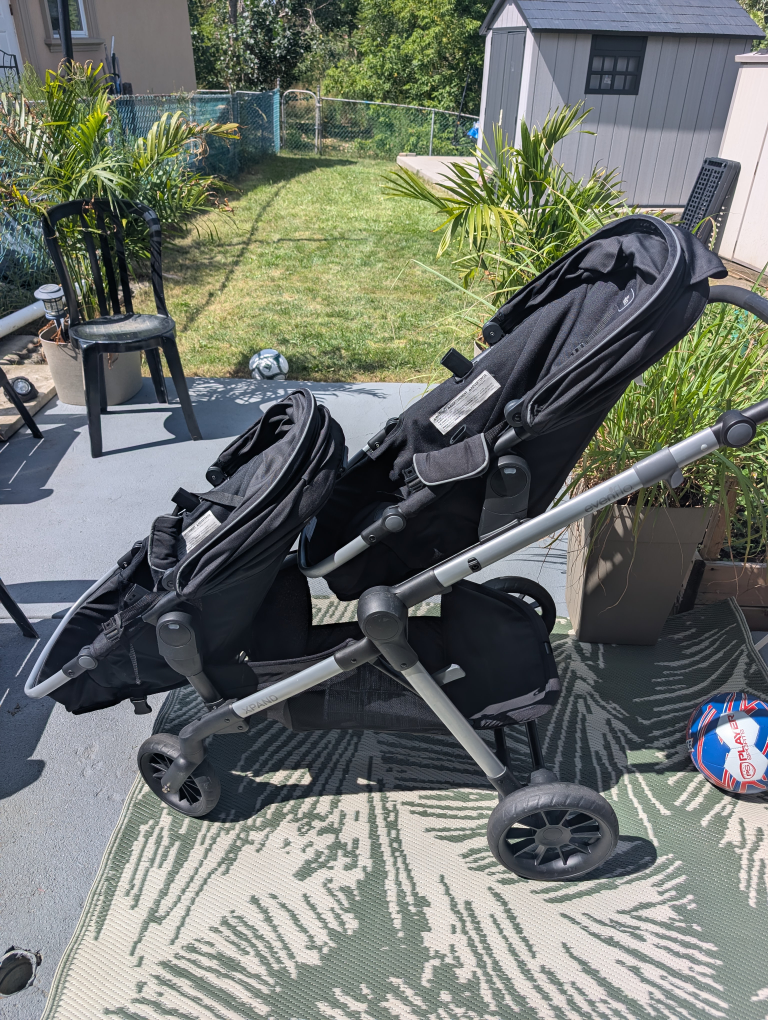 Evenflo Pivot Xpand Double Stroller - Black