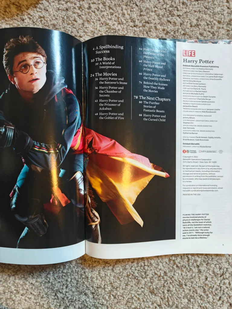 LIFE Harry Potter Magazine image indicator(3)