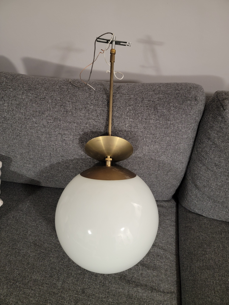 Globe Pendant Light Fixture - photo 2