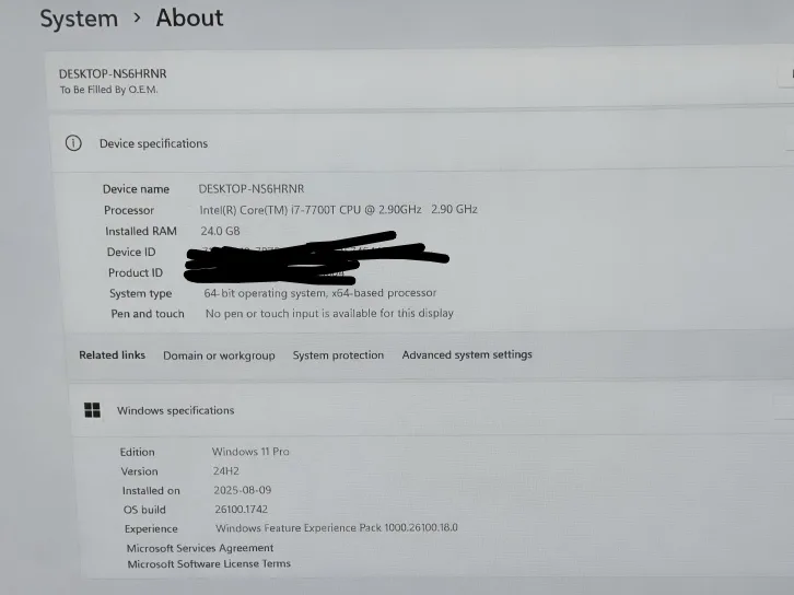 🔥 i7 Desktop PC | 24GB RAM | 512GB SSD | $350 Firm (No GPU) image indicator(4)