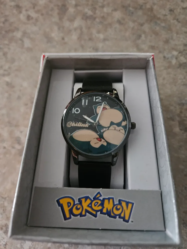 Pokémon Snorlax Wrist Watch - New in Box! thumbnail