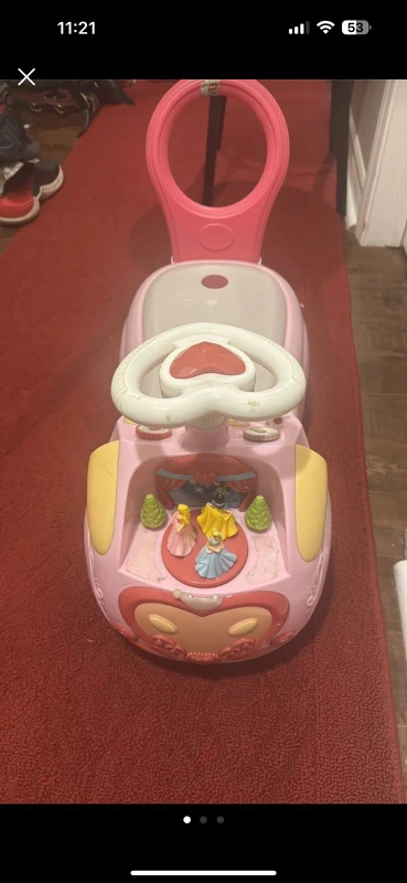 Disney Princess Ride-On Car