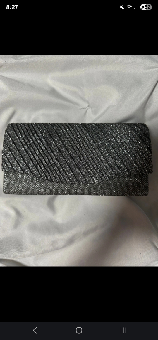 Evening Clutch - Silver