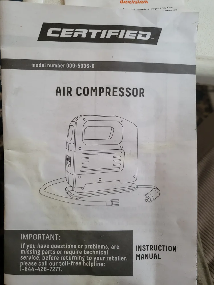 Certified Air Compressor - Like New! image indicator(3)