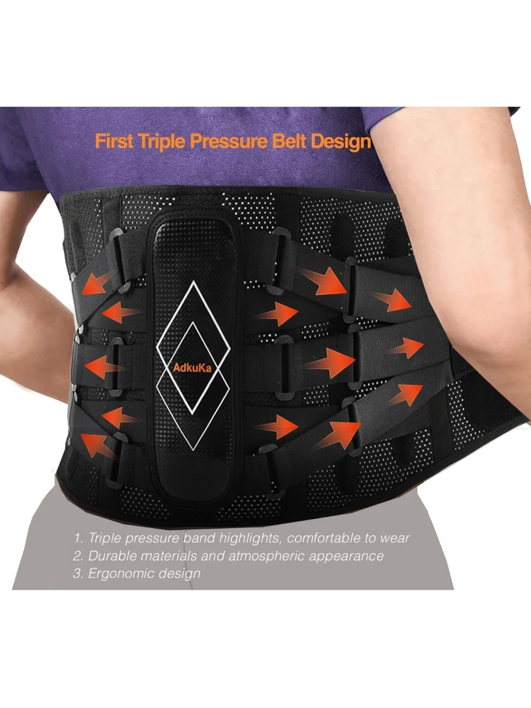 Adukaka Back Brace - Size LX image indicator(3)