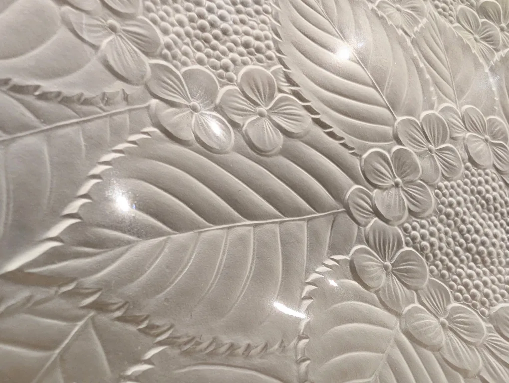 Glass Shallow Bowl Platter image indicator(2)