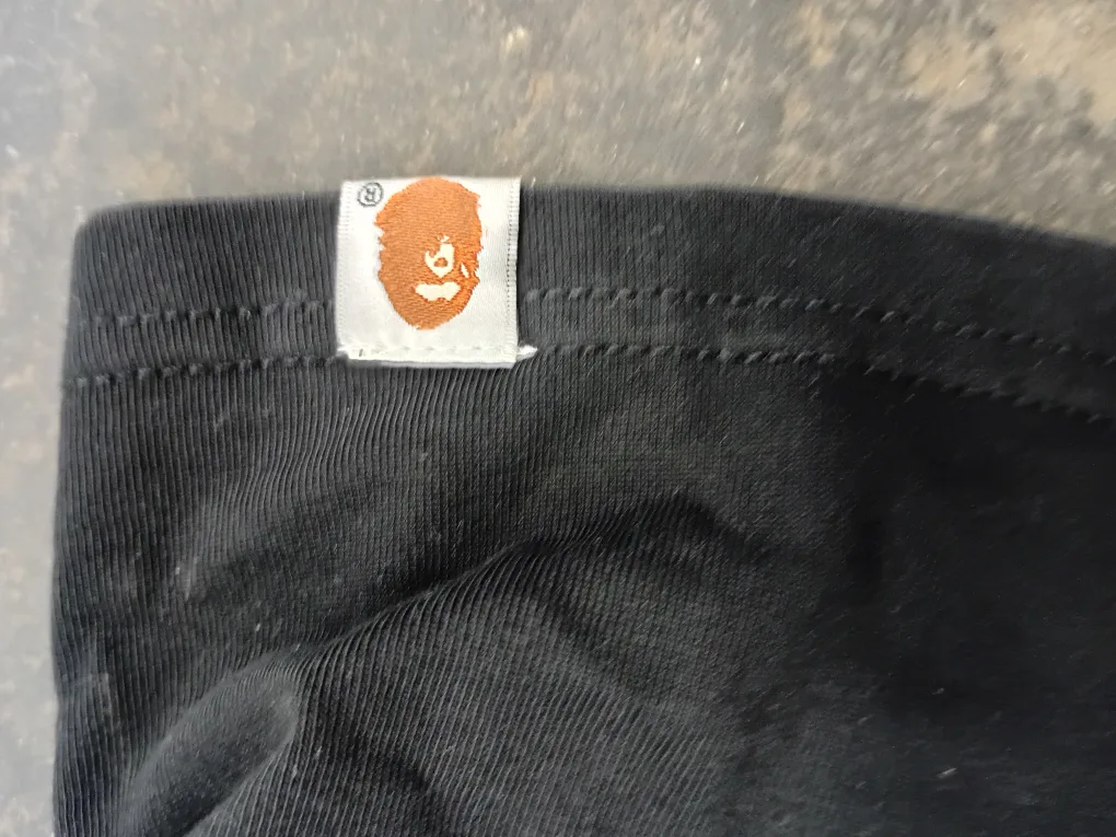 A Bathing Ape BAPE Black T-Shirt - 2XL image indicator(4)