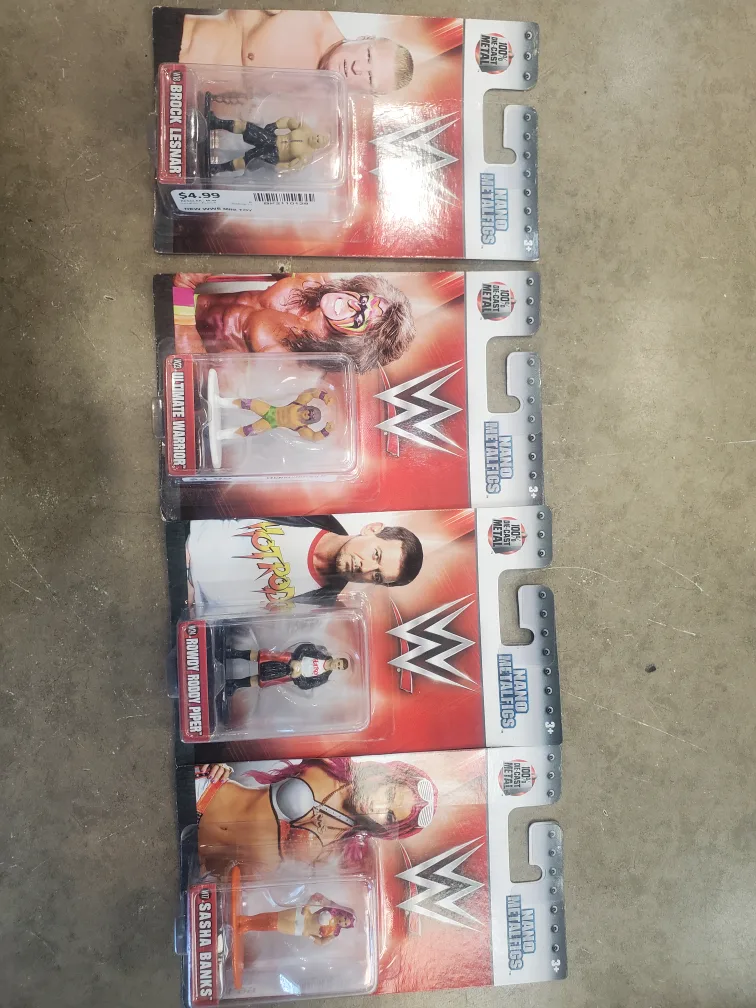 WWE Wrestling Figures Nano Metalfigs $5 Each thumbnail