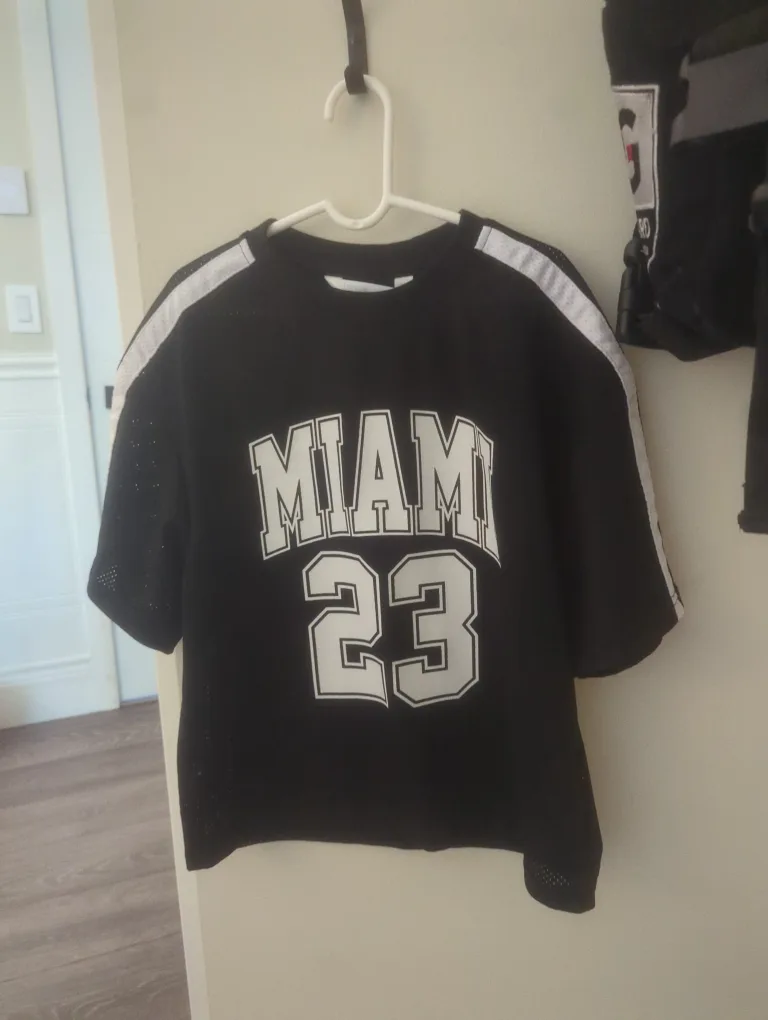 Miami #23 Black T-Shirt thumbnail