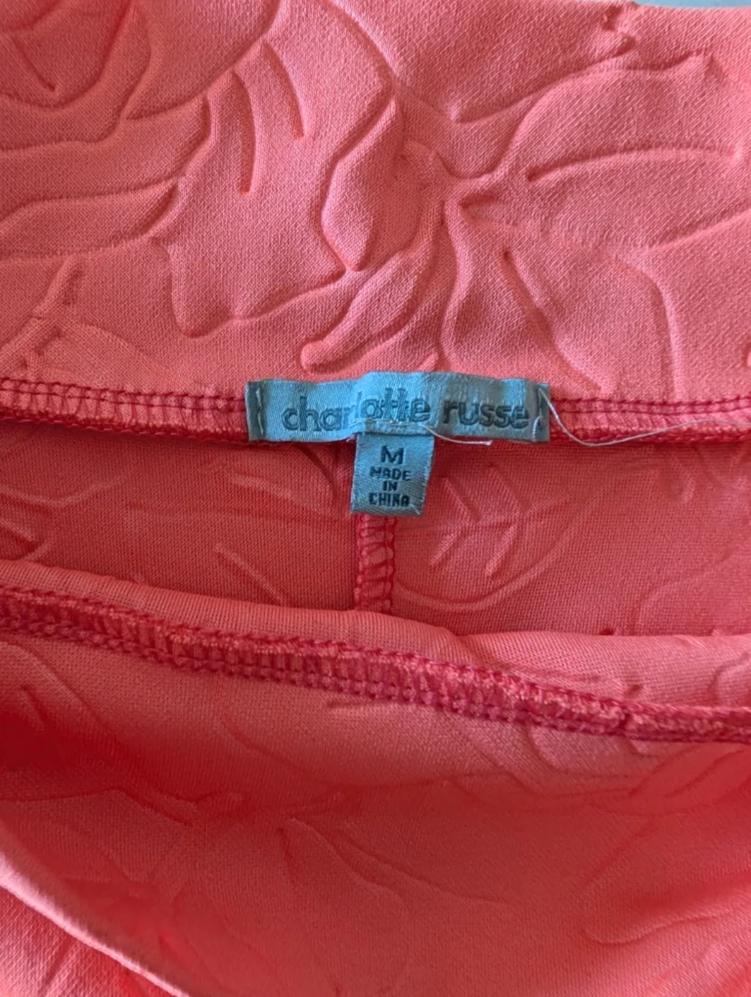 Charlotte Russe Coral Skirt - Size M image indicator(3)
