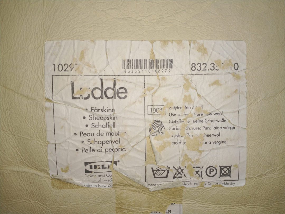 Ikea Ludde Genuine Sheepskin Rug (not faux fur) - photo 3