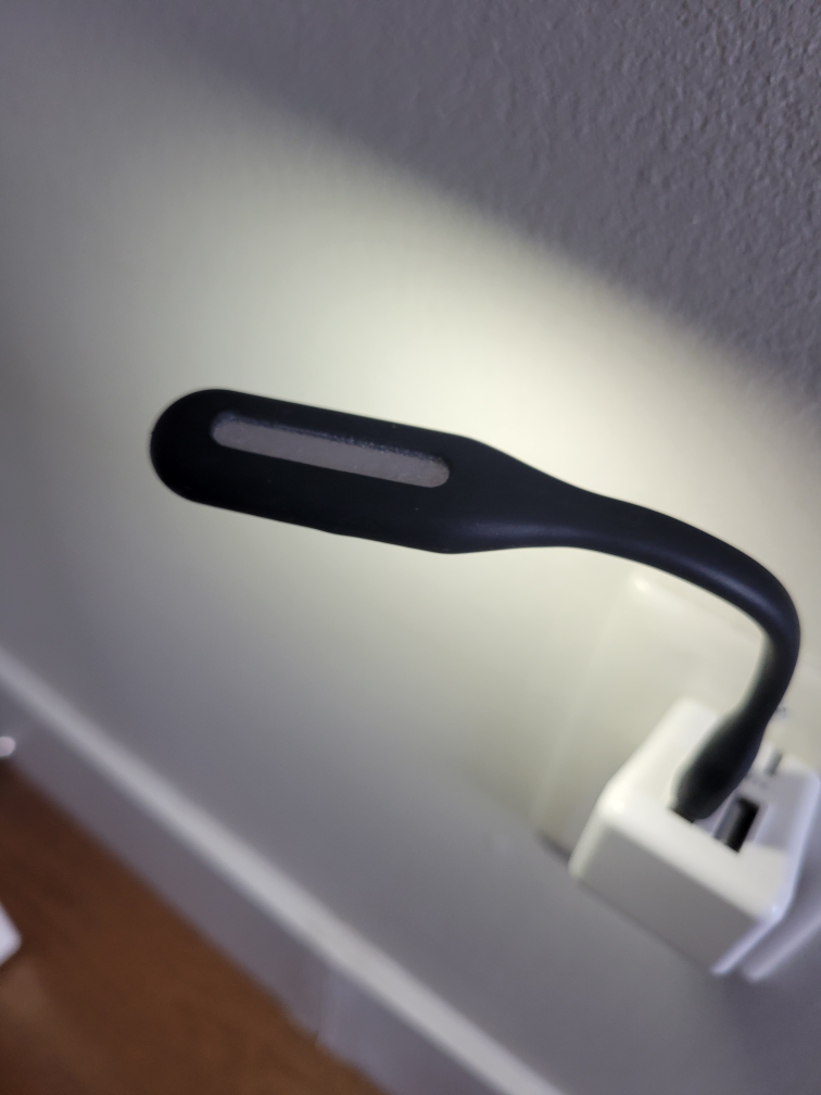 🥕🥕🥕🥕Black USB LED Light - photo 3