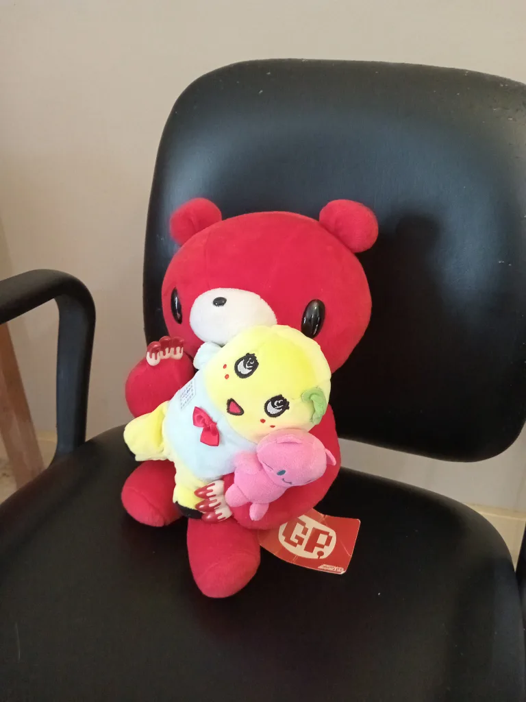 bnwt Gloomy Bear and chax rabbit Plushies image indicator(2)