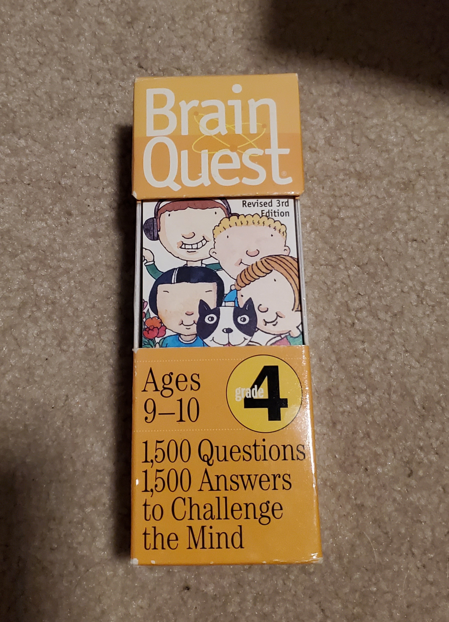Brain Quest Grade 4 Card Game