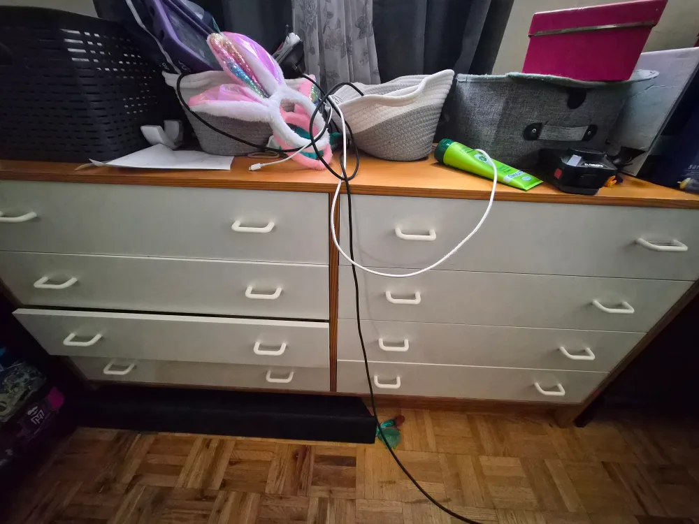 White 6-Drawer Dresser thumbnail