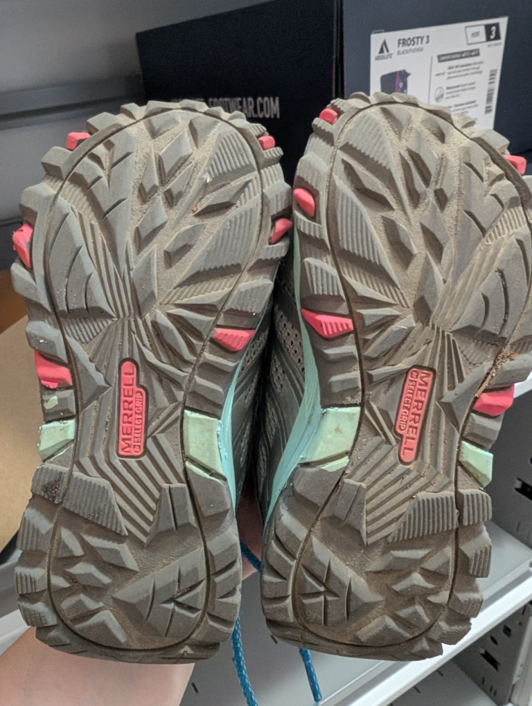 Merrell Kids' Trail Quest Hiking Shoes - Size 11M - photo 3