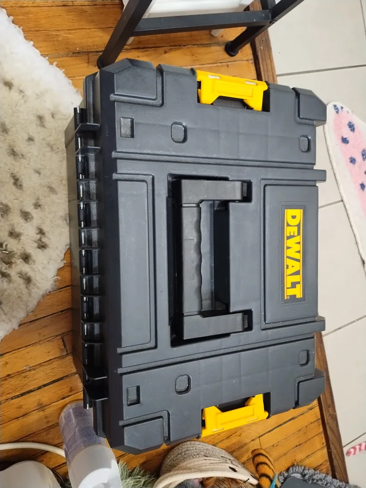 DeWalt TSTAK Tool Box, Deep DWST17806, Black thumbnail