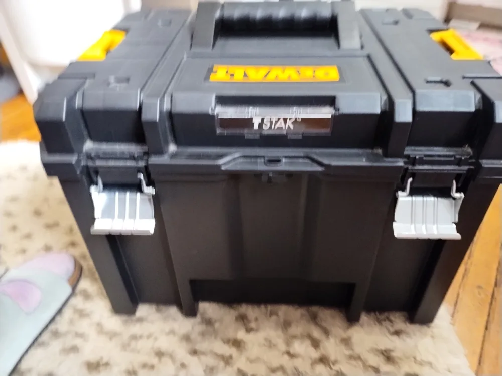 DeWalt TSTAK Tool Box, Deep DWST17806, Black image indicator(2)