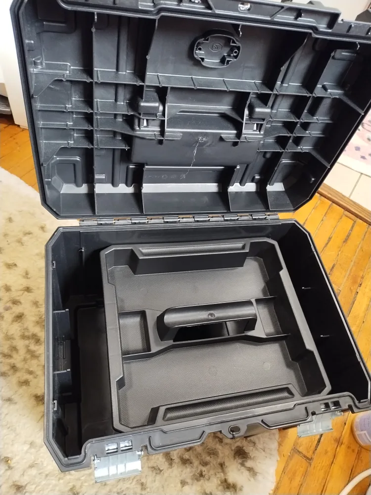 DeWalt TSTAK Tool Box, Deep DWST17806, Black image indicator(3)