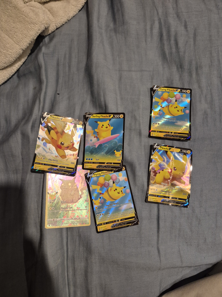 pikachu lot of 6