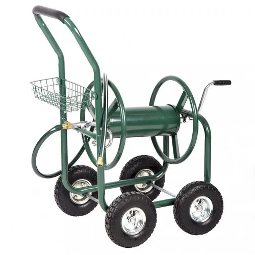 Green Garden Hose Reel Cart - photo 3