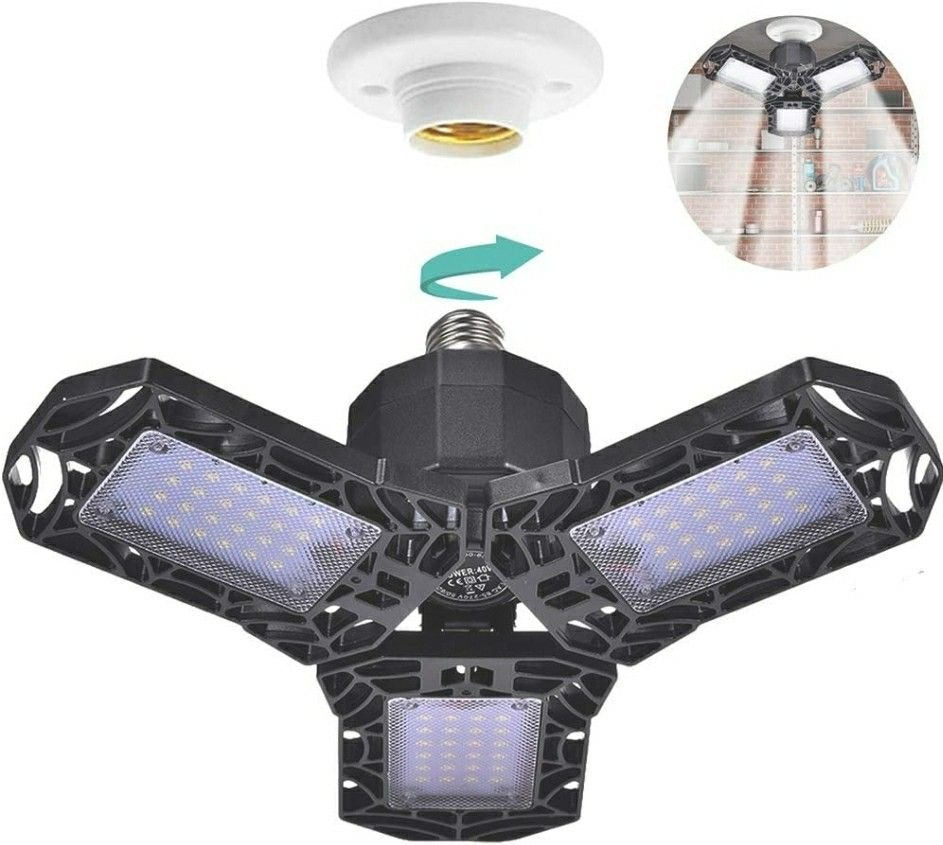 LED Garage Cabinets Lights, AYSEMO Deformable LED Light Bulb