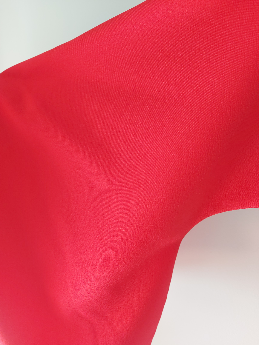 Red Floral Trimmed Top - photo 3