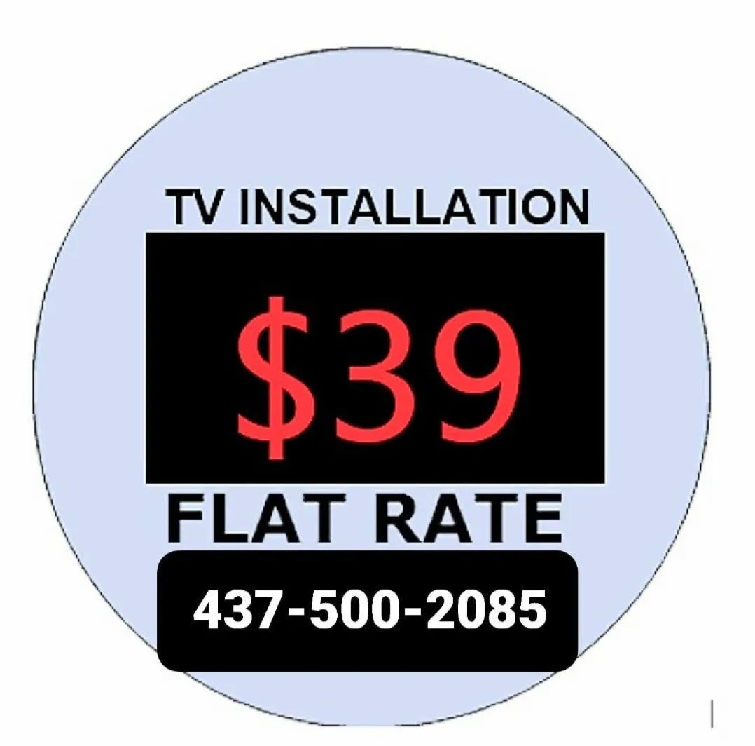 $39 flat rate TV wall mount installation 4375002085 thumbnail
