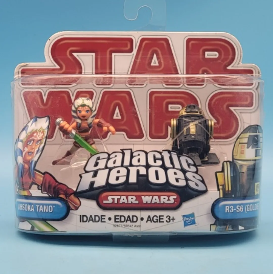 🥳NEW🤩 Star Wars Galactic Heroes AHSOK TANO & R3-S6 Figures image indicator(3)