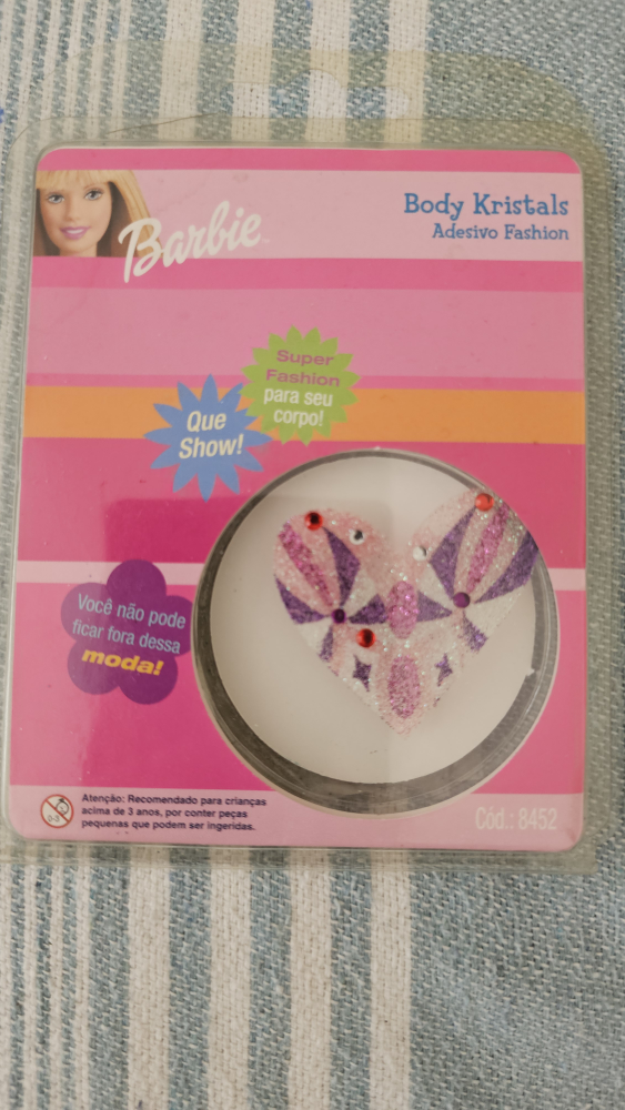 Barbie Body Kristals Adesivo Fashion