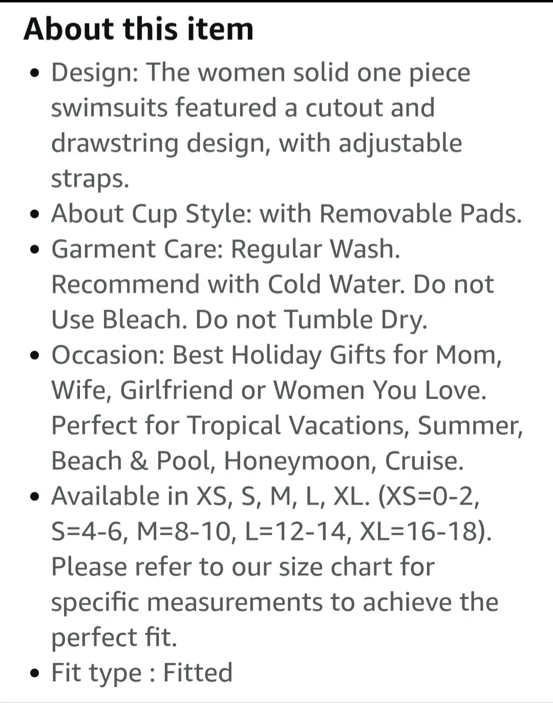 NWOT Teal Blue One-Piece Swimsuit image indicator(7)