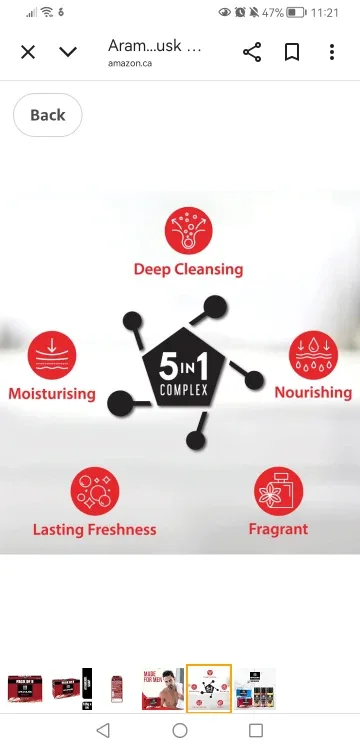 Aramusk Musk Made For Men Soap image indicator(3)