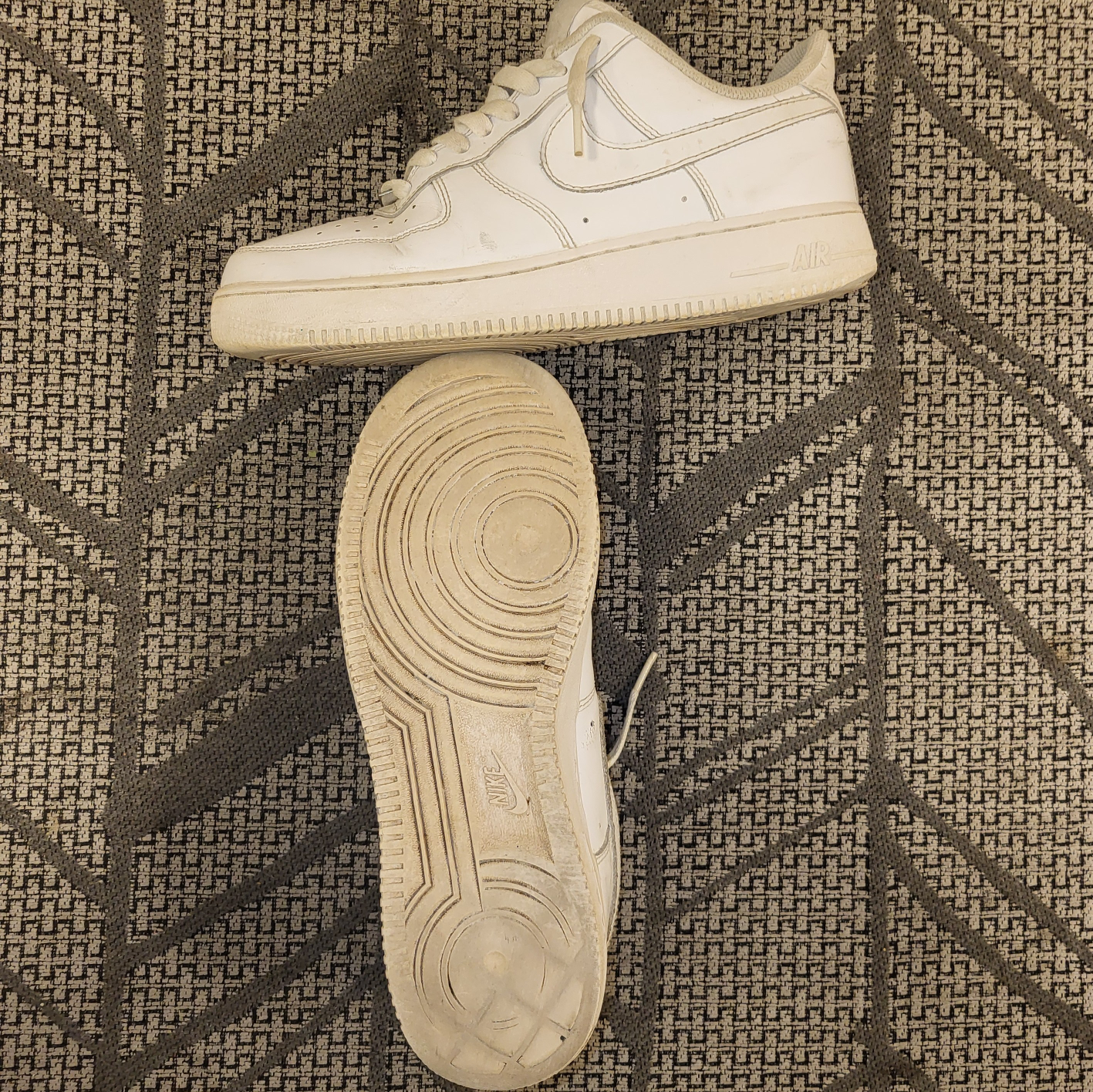 Nike Air Force 1 Low White Sneakers - photo 4