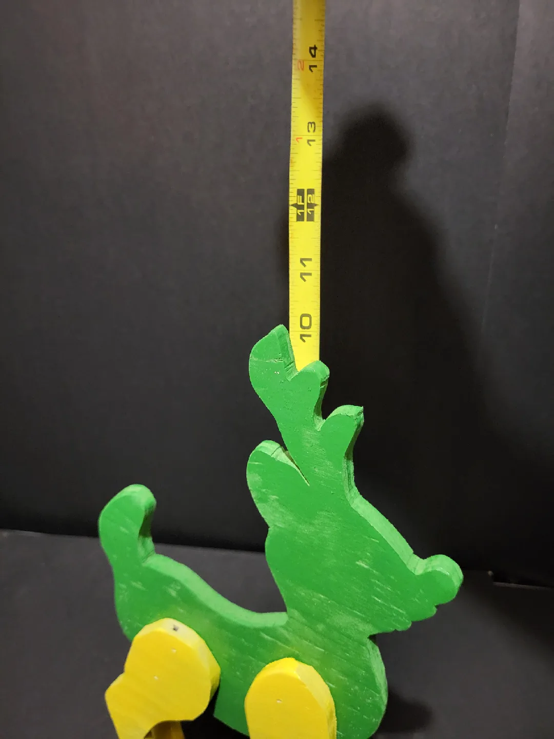 Wooden John Deere Reindeer Deer Decoration image indicator(3)