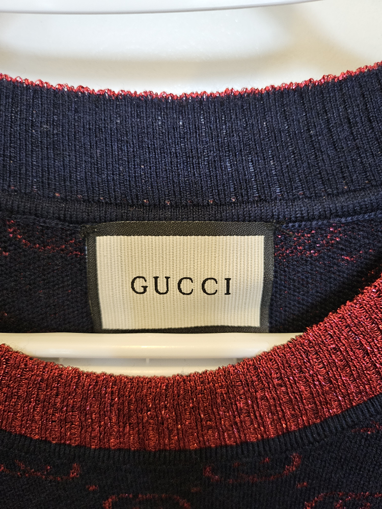 Gucci Style Knit Top - Size S - photo 3