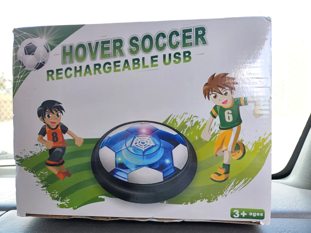Hover Soccer Rechargeable USB with Goals - New thumbnail