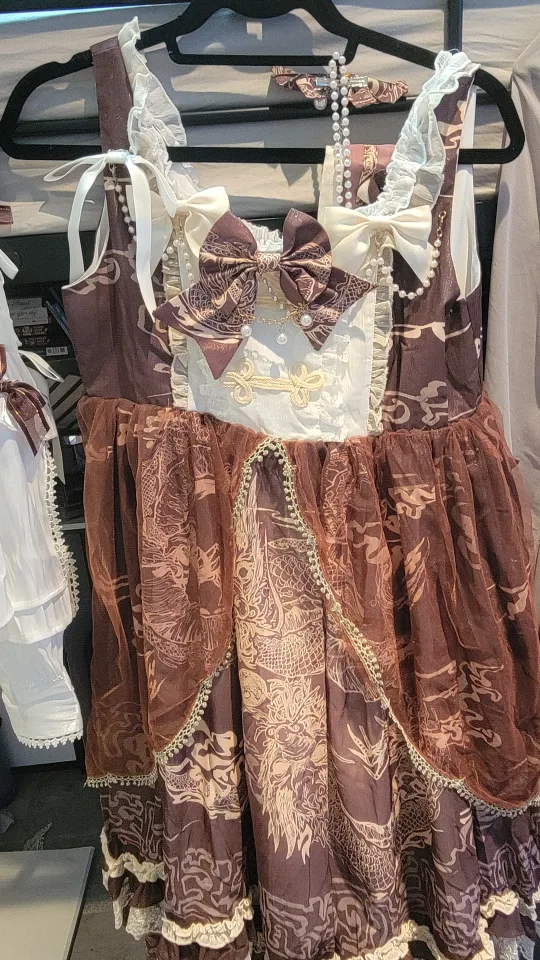 Glitzy Wonderland Lolita classic Dragon Rhyme style image indicator(4)