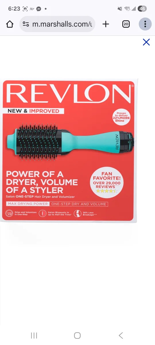 Revlon Salon One-Step Hair Dryer & Volumizer image indicator(2)