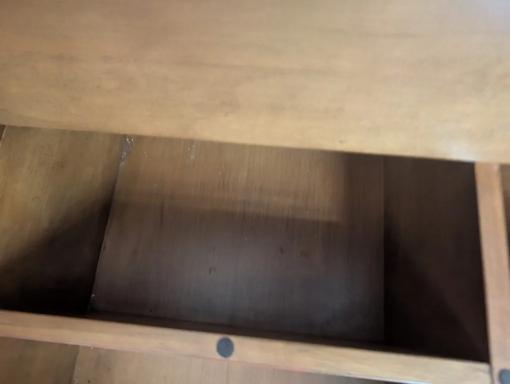 Vintage Wooden Sewing Table thumbnail