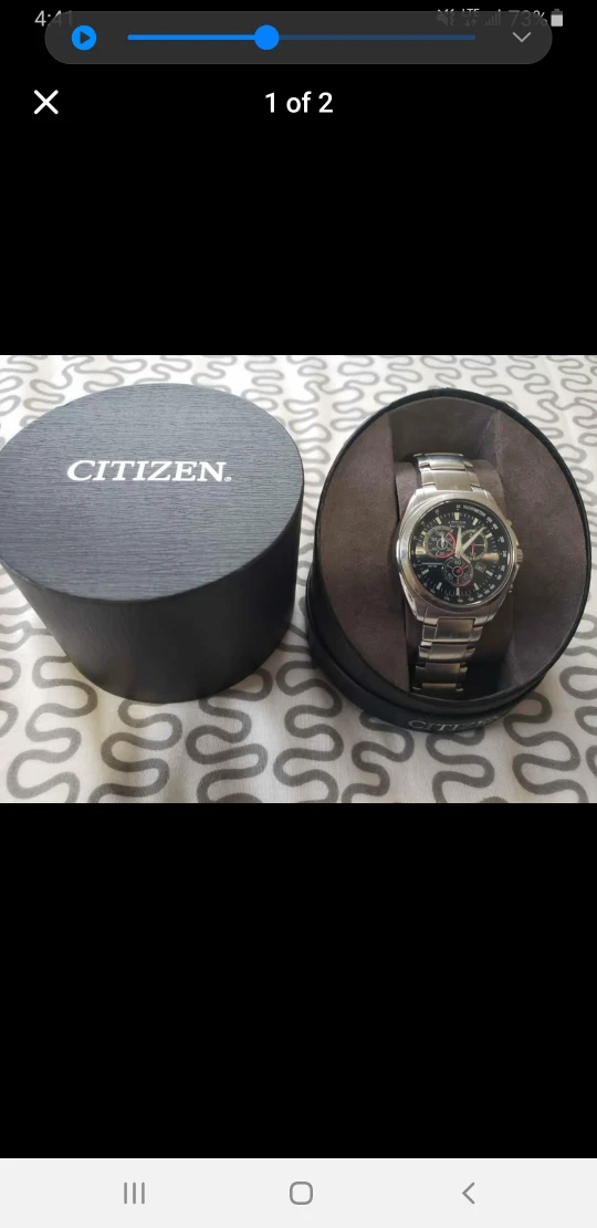 Citizen Eco-Drive Chronograph Watch